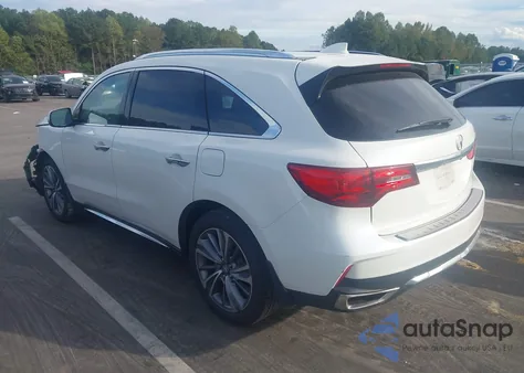 2017 Acura Mdx Technology Package из США, поврежденный, VIN 5FRYD3H51HB004613